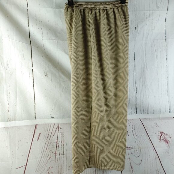 Shein Curve Plus Size 4XL Tan Textured 2pc Outfit Pant Set - Picture 14 of 15